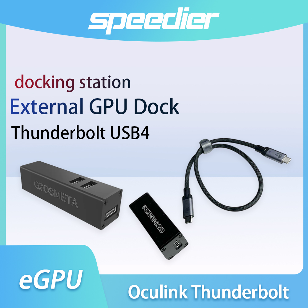 Oculink Egpu Dock Graphics Card - Адаптер Oculink Thunderbolt USB4 для ноутбуков,